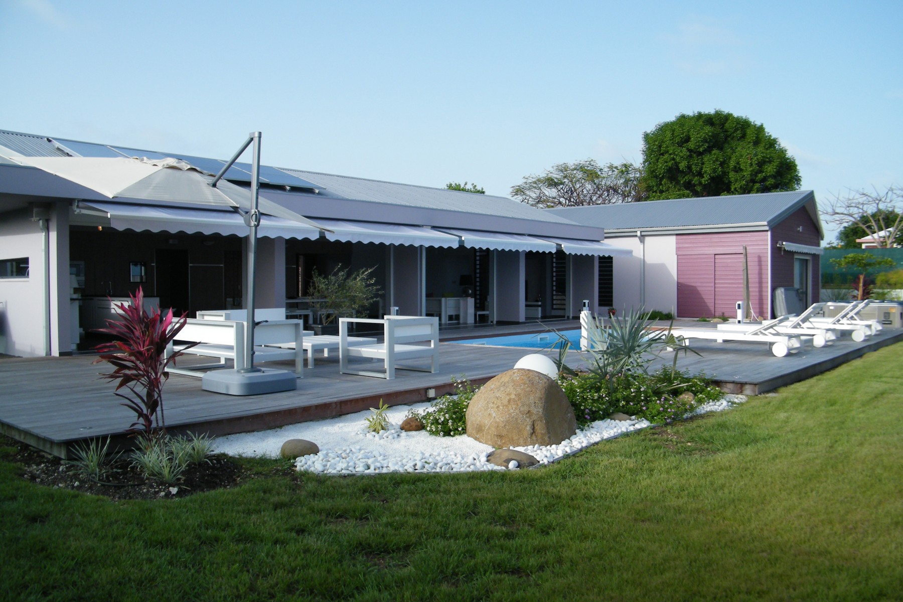 St-François - Villa 4 chambres avec piscine
